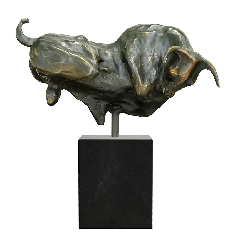 Kugelsicher von Anton ter Braak | tier Skulptur in Bronze Auflage 3 30 cm hoch