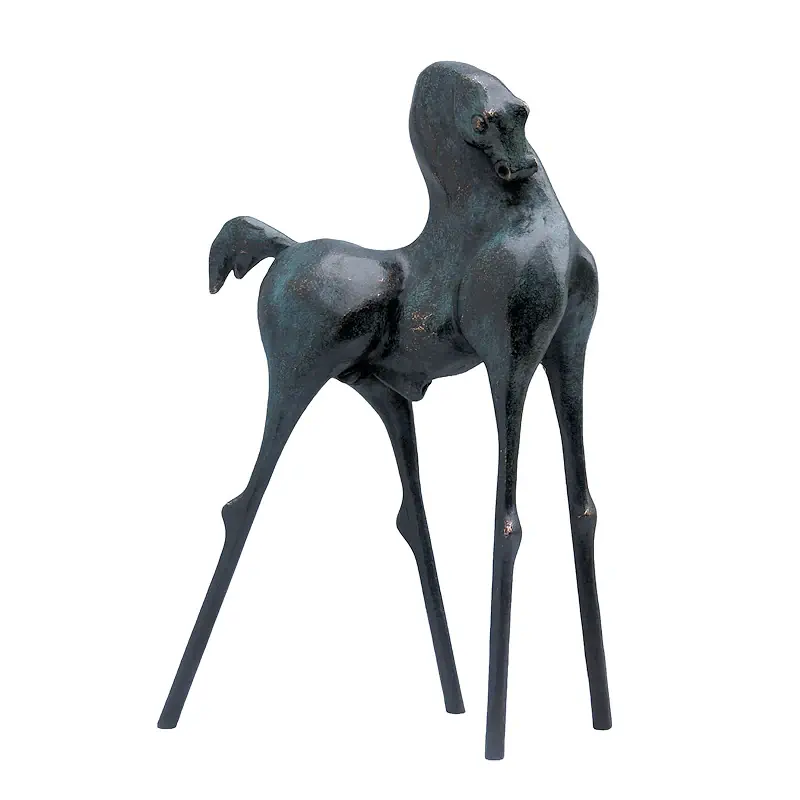Jumper von Anton ter Braak | tier Skulptur in Bronze Auflage 5 20 cm hoch x 13 cm breit