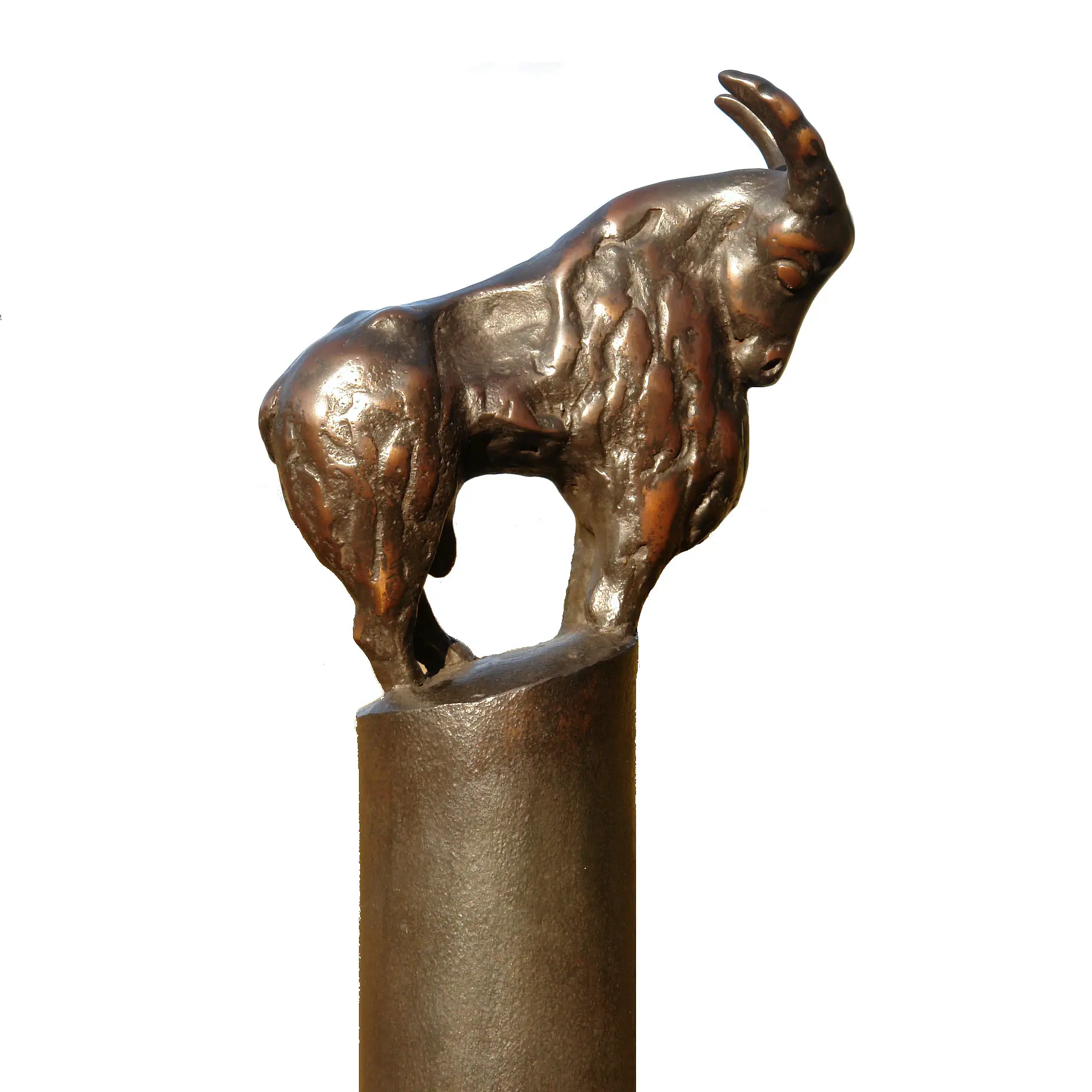 Steinbock von Anton ter Braak | tier Skulptur in Bronze Auflage 5 36 cm hoch