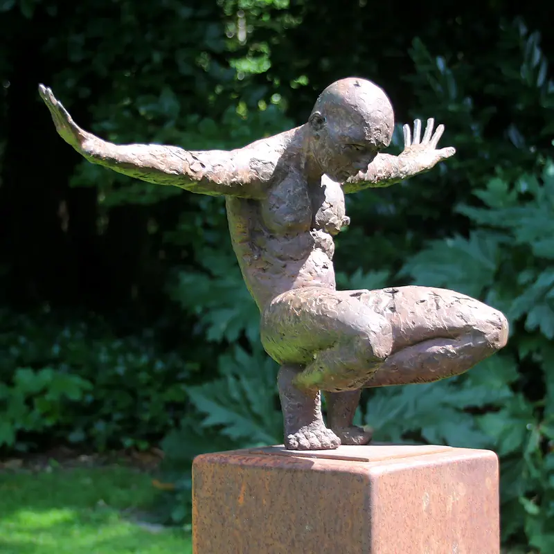 The great Icarus von Edward Vandaele | figur Skulptur in Bronze Auflage 8 35 cm hoch