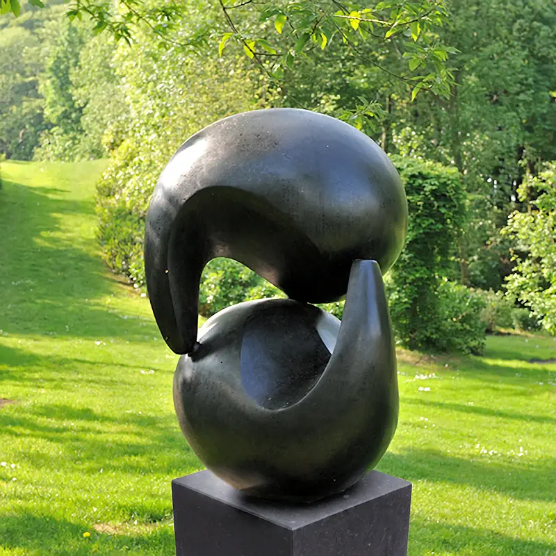 Doppelte Form von Ernest Joachim | landschaft Skulptur in Bronze Unikat 92 cm hoch
