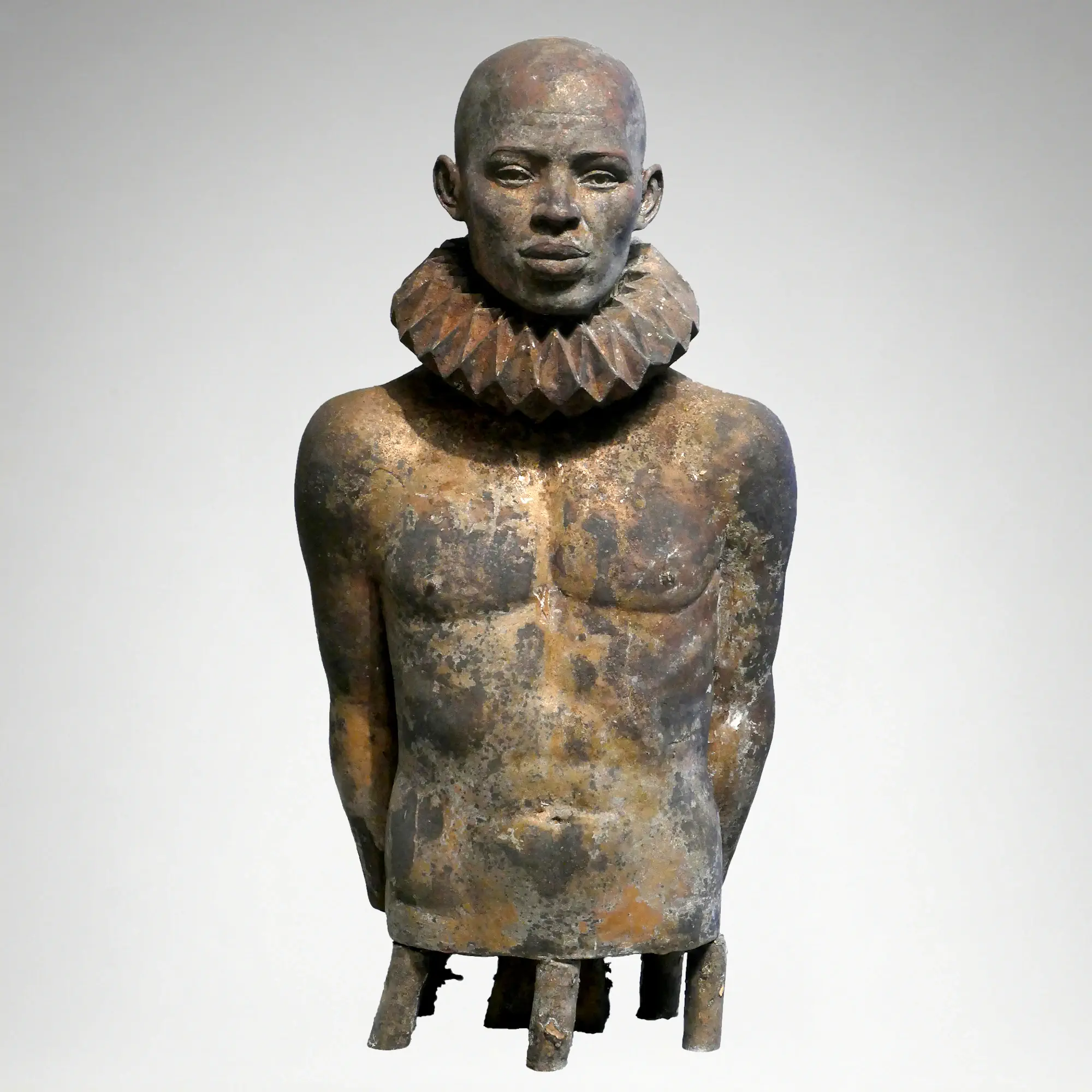 Man with collar