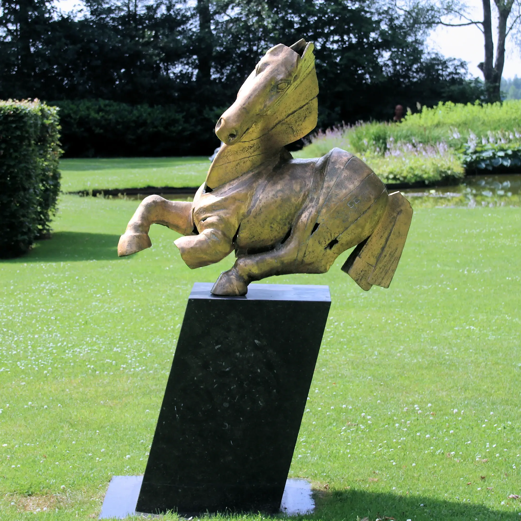 Springend paard