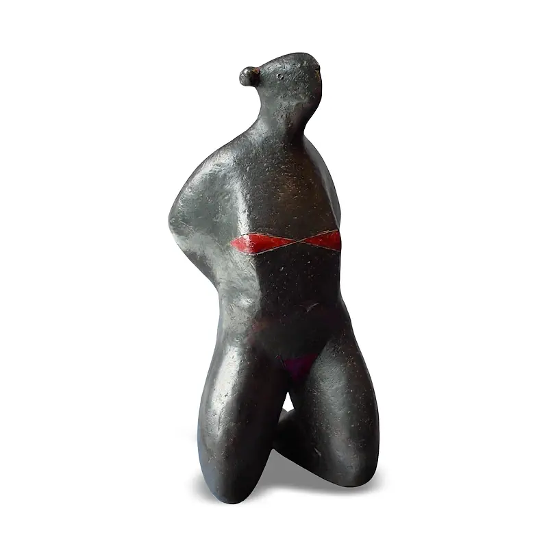 Anna von Jan de Graaf | figur Skulptur in Bronze Auflage 8 28 cm hoch x 12 cm breit