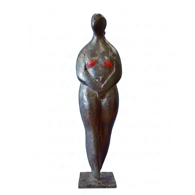 Tip Toe von Jan de Graaf | figur Skulptur in Bronze Auflage 8 30 cm hoch
