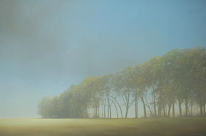 So war es von Johan Abeling | landschaft Gemälde in Öl auf Holz 54 x 74 cm