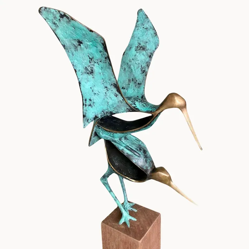 Naughty pleasures by Leon Veerman | animal sculpture in bronze edition of 8 160 cm high