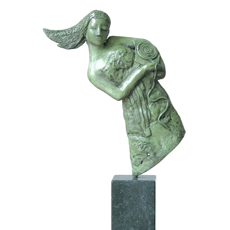 Ariadne van Marion Visione | figuur beeld in brons oplage 20 38 cm hoog