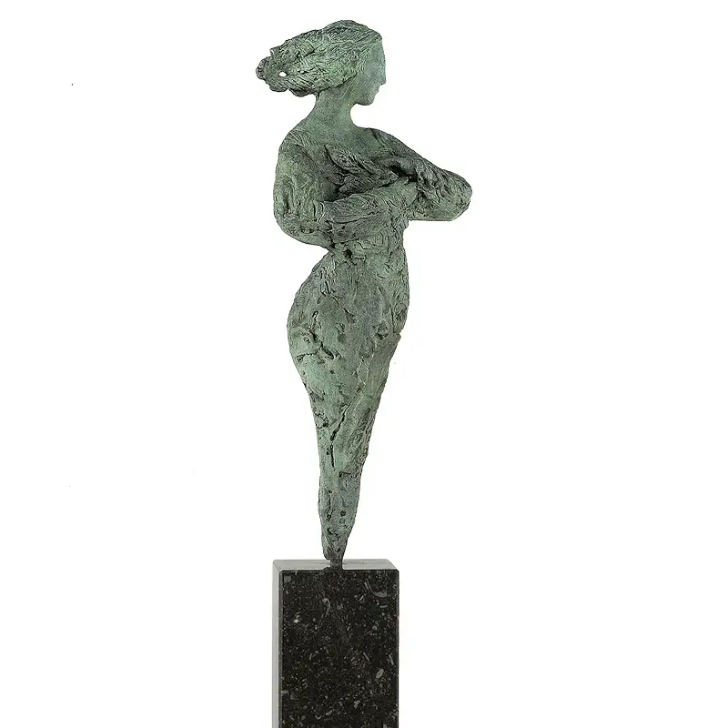 Demeter van Marion Visione | figuur beeld in brons oplage 10 38 cm hoog