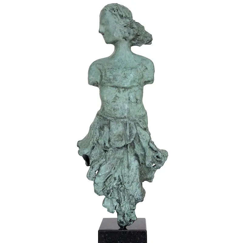 Verleidingsdans van Marion Visione | figuur beeld in brons oplage 15 38 cm hoog