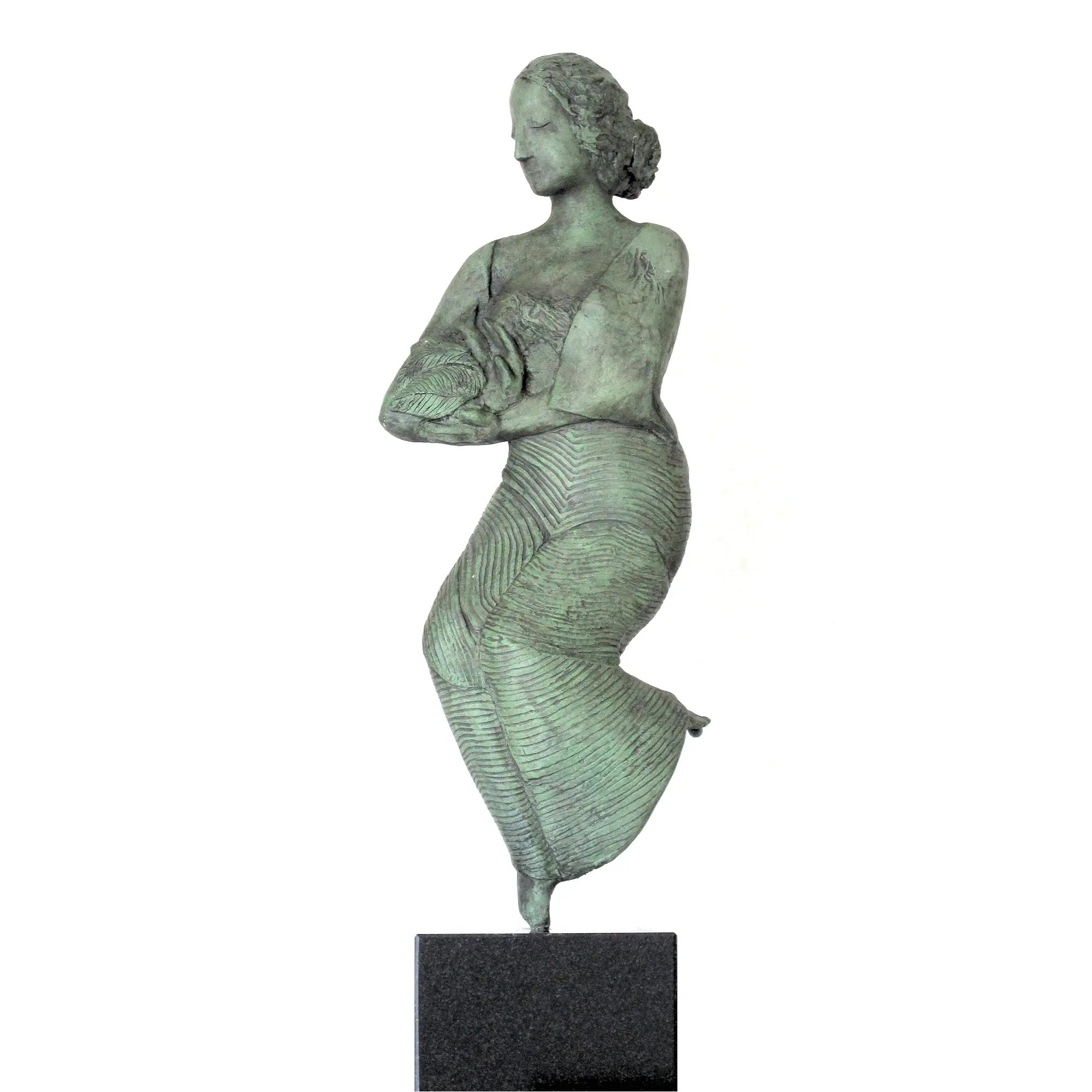 Woman with bird