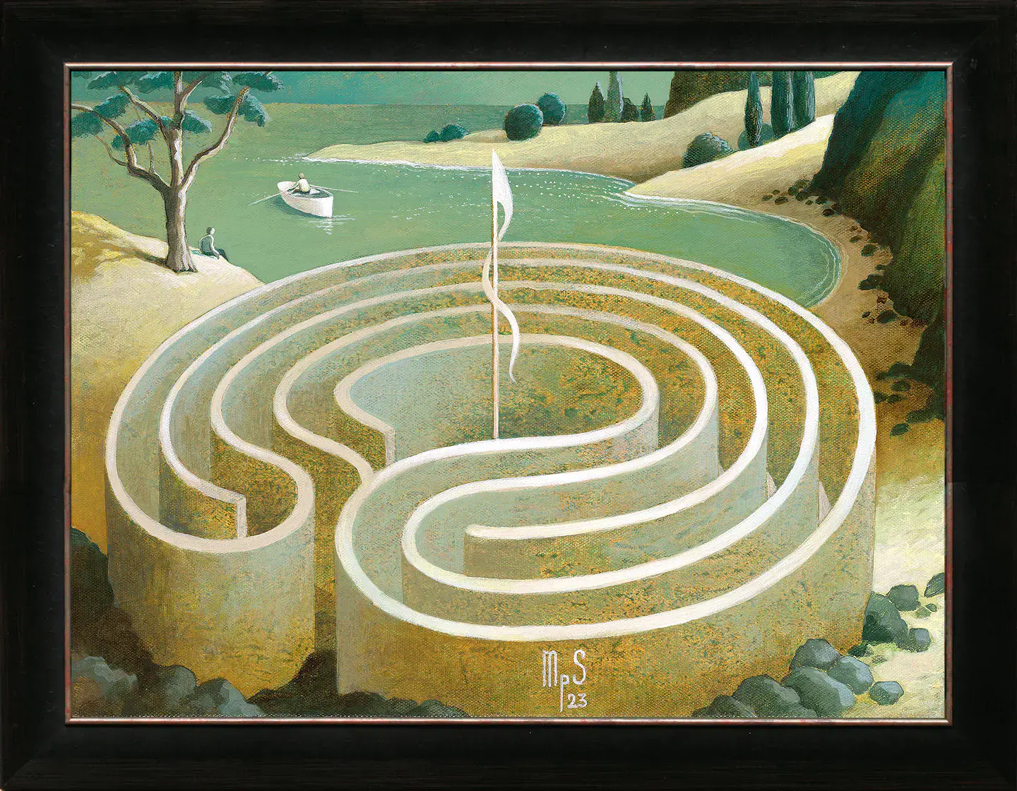 Labyrinth | Maze by the sea