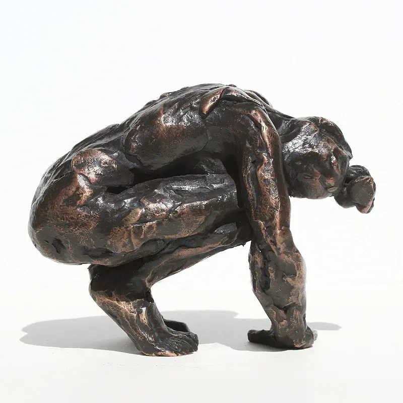 Nightshade by Natasja Bennink | figure sculpture in bronze edition of 8 10 cm high