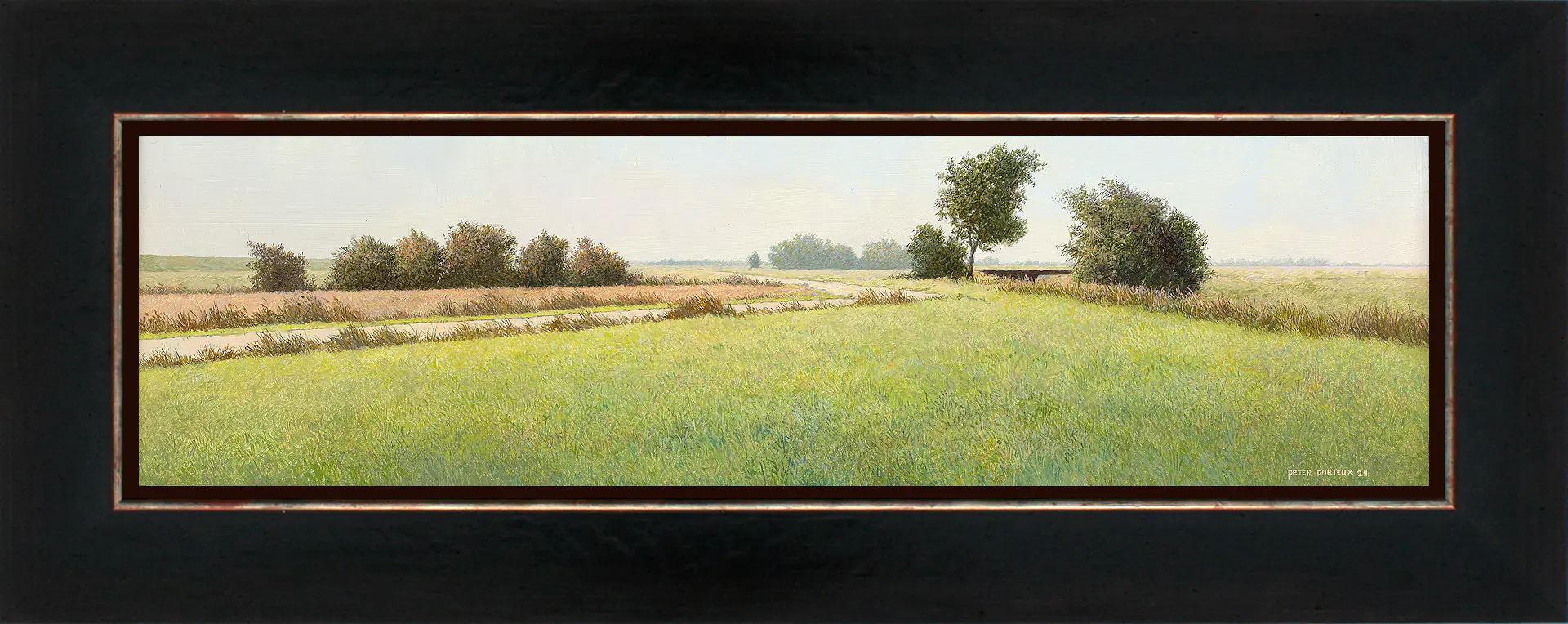 Entlang des Poldergrabens