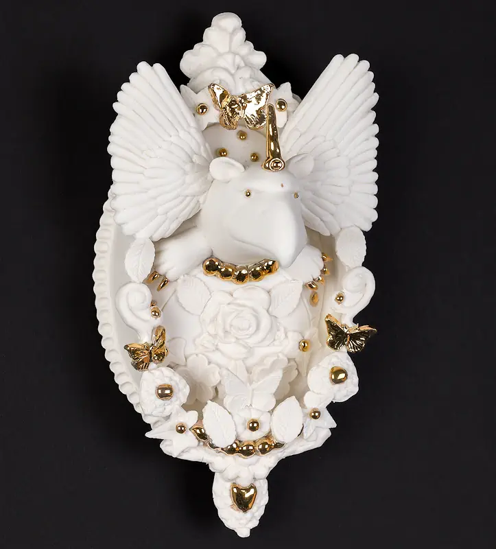 Märchen I von Peter Hiemstra | tier Skulptur in keramik Unikat 24 cm hoch