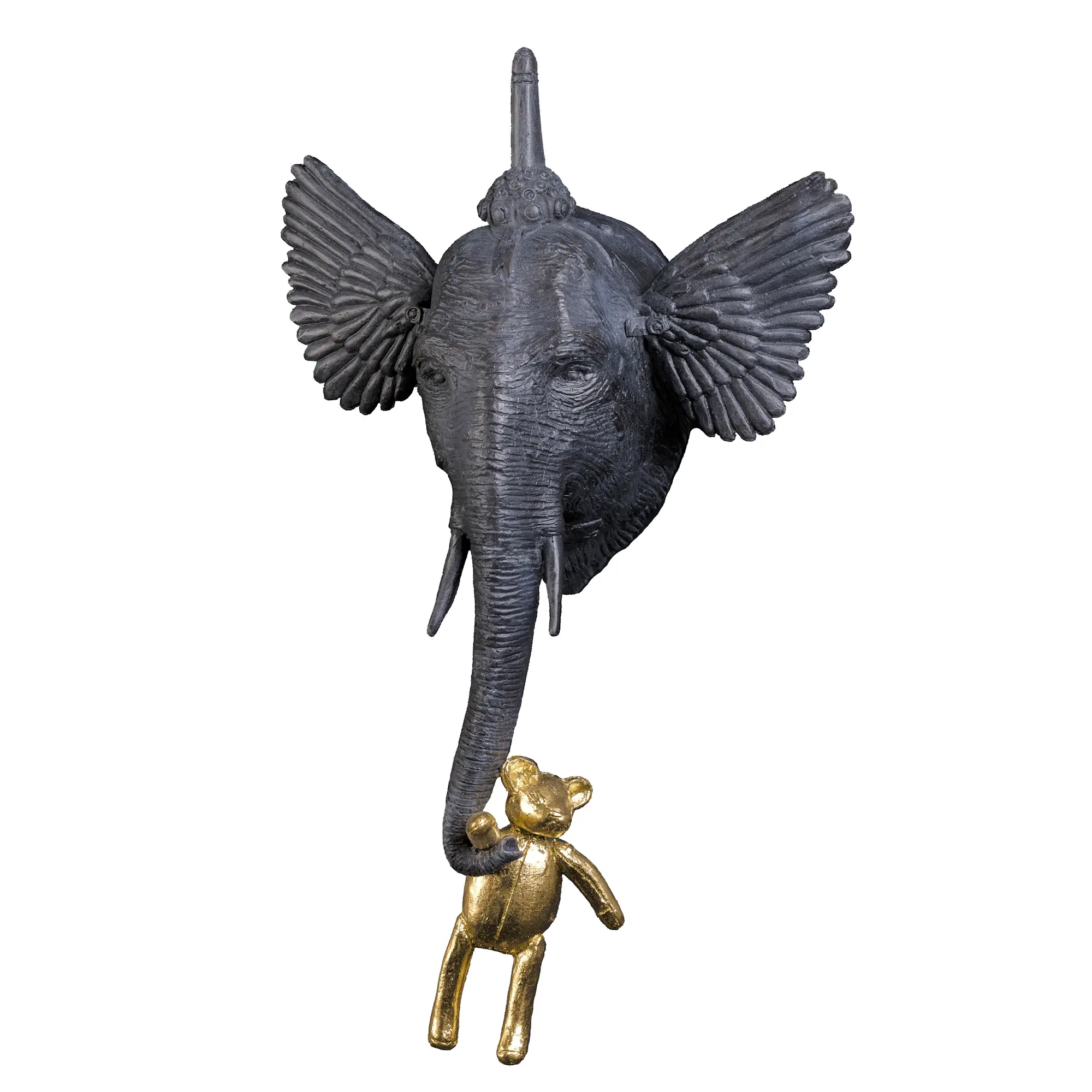 Olifant met gouden beertje