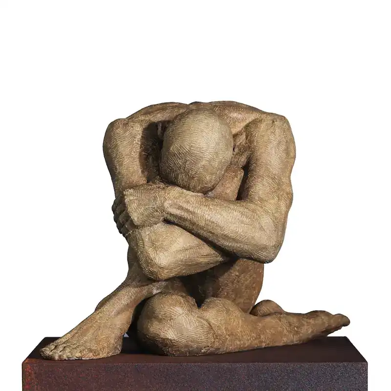 Jacet van Philippe Timmermans | figuur beeld in brons oplage 8 50 cm breed