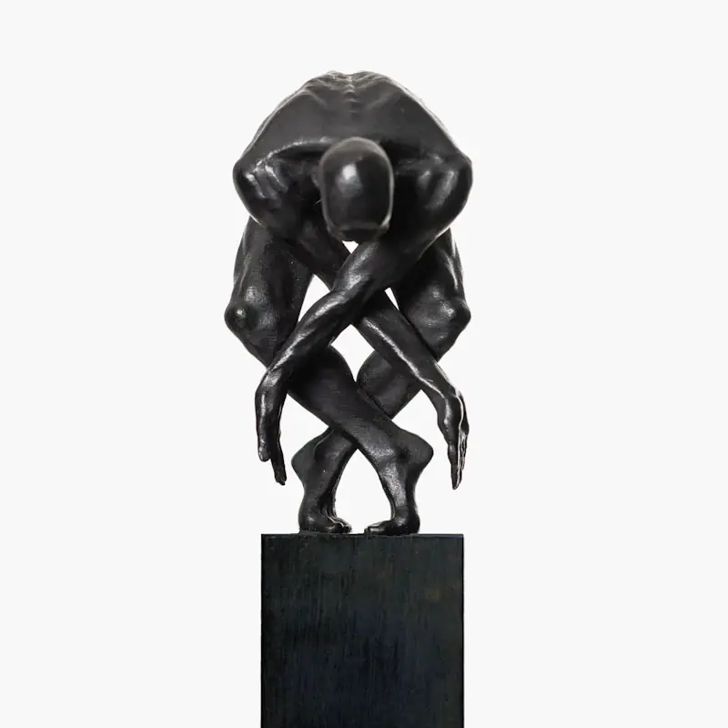 Shoonya S van Philippe Timmermans | figuur beeld in brons oplage 30 135 cm hoog