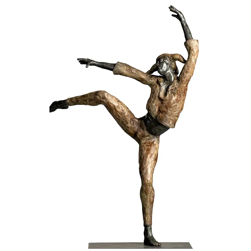 Harlekin von Romee Kanis | figur Skulptur in Bronze Unikat 73 cm hoch