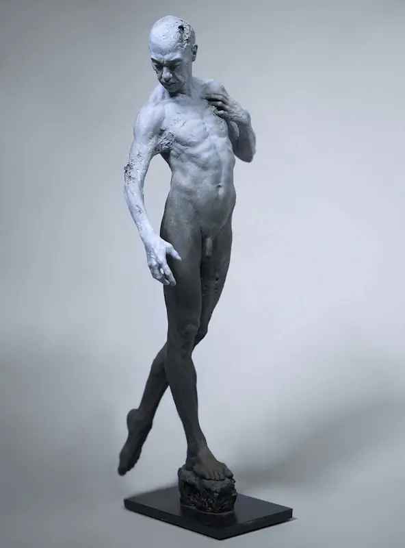 Resistance S von Victor Veber | figur Skulptur in Bronze Auflage 10 55 cm hoch