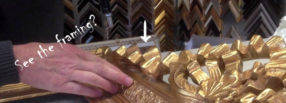 Take a virtual look inside the framing and restoration studio Wildevuur